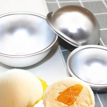 VOGVIGO Cake Mold Shallow Semi-circular Anode Aluminum Alloy Mold Small Pudding Baking Mold Bath Salt Ball
VOGVIGO Cake Mold Shallow Semi-circular Anode Aluminum Alloy Mold Small Pudding Baking Mold Bath Salt Ball