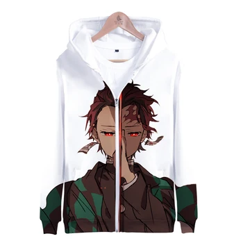 2020 Demon Slayer Anime Sweatshirt Hoodies Men/Women 3D Cartoon Pattern Hoodie Streetwear Tracksuit Zipper Outwear Casual
2020 Demon Slayer Anime Sweatshirt Hoodies Men/Women 3D Cartoon Pattern Hoodie Streetwear Tracksuit Zipper Outwear Casual