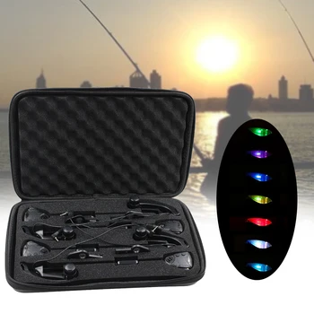 Practical Illuminated Flicker 7 Colors Easy Apply Fishing Accessories Adjustable Black Swinger Set Alarm Changeable Light Carp
Practical Illuminated Flicker 7 Colors Easy Apply Fishing Accessories Adjustable Black Swinger Set Alarm Changeable Light Carp