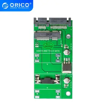 ORICO mSATA to 2.5 Inch SATA 22PIN Adapter SSD Adapter Card Support SATA3 Protocol Full Height Size mSATA to 2.5 SATA 22PIN
ORICO mSATA to 2.5 Inch SATA 22PIN Adapter SSD Adapter Card Support SATA3 Protocol Full Height Size mSATA to 2.5 SATA 22PIN