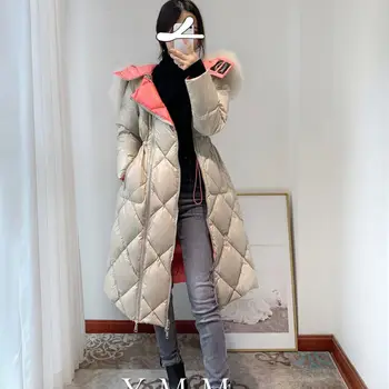 White Duck Down Jacket Women Winter Long Thick Double Sided Coat Female Warm Down Parka for Women Slim Clothes Q213
White Duck Down Jacket Women Winter Long Thick Double Sided Coat Female Warm Down Parka for Women Slim Clothes Q213