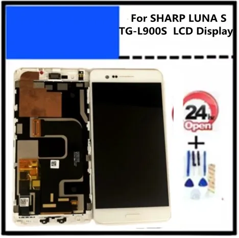 Новый оригинальный ЖК-дисплей для SHARP LUNA S TG-L900S сенсорный экран панель дигитайзер