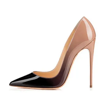 Spring Summer Women's Sexy Pumps 12cm High Heeled Bright Genuine Leather Shoes Wedding Red Bottom Heels Silver Lady Stiletto OL
Spring Summer Women's Sexy Pumps 12cm High Heeled Bright Genuine Leather Shoes Wedding Red Bottom Heels Silver Lady Stiletto OL