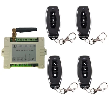 AC220V Wireless Remote Control Switch System Radio Controlled Switch 2 CH Relay Receiver + 3CH Transmitter For Motor LED Lamp
AC220V Wireless Remote Control Switch System Radio Controlled Switch 2 CH Relay Receiver + 3CH Transmitter For Motor LED Lamp