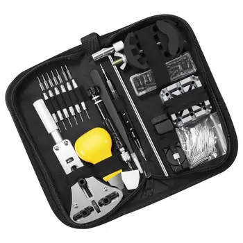 153pcs Watch Repair Tool Kit Watch Link Pin Remover Case Opener Spring Bar Remover Horlogemaker Gereedschap Repair Tool Kit
153pcs Watch Repair Tool Kit Watch Link Pin Remover Case Opener Spring Bar Remover Horlogemaker Gereedschap Repair Tool Kit