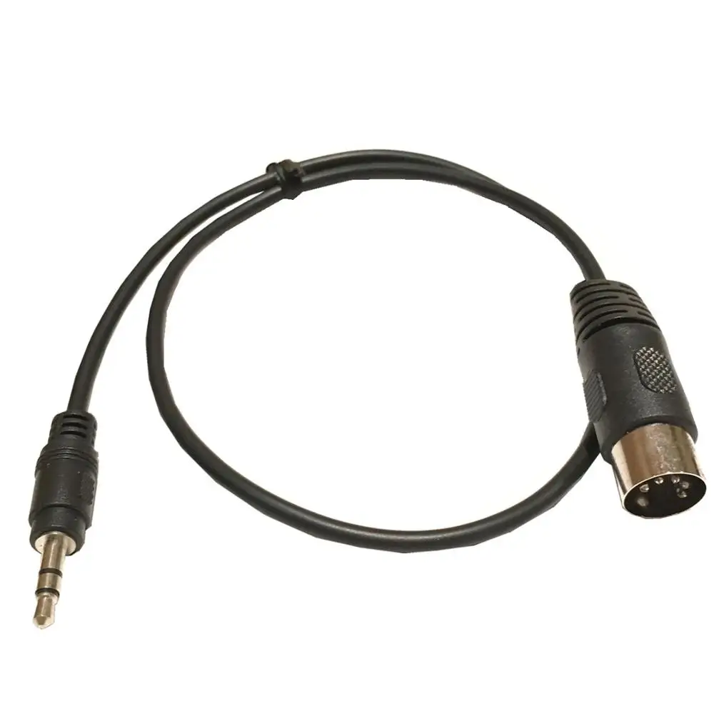 100 шт. 1 5 м Din Pin MIDI штекер на 3 мм стерео аудио кабель Высокое качество | Электроника