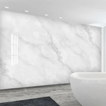 Modern Simple White Marble Wallpaper PVC Self-Adhesive Waterproof Bathroom Background Wall Mural 3D Marble Wall Sticker Frescoes 
Modern Simple White Marble Wallpaper PVC Self-Adhesive Waterproof Bathroom Background Wall Mural 3D Marble Wall Sticker Frescoes