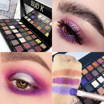 32 Colors Matte Shimmer Eyeshadow Palette Long Lasting Shiny Eye Shadow Metallic Makeup Set
32 Colors Matte Shimmer Eyeshadow Palette Long Lasting Shiny Eye Shadow Metallic Makeup Set