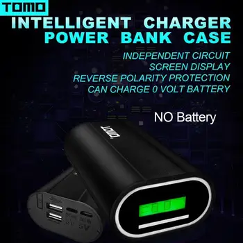 TOMO DIY Powerbank case Charger Box S4 lithium battery Micro diy 3 USB LCD display USB/Type storage input C ports box V6S4
TOMO DIY Powerbank case Charger Box S4 lithium battery Micro diy 3 USB LCD display USB/Type storage input C ports box V6S4