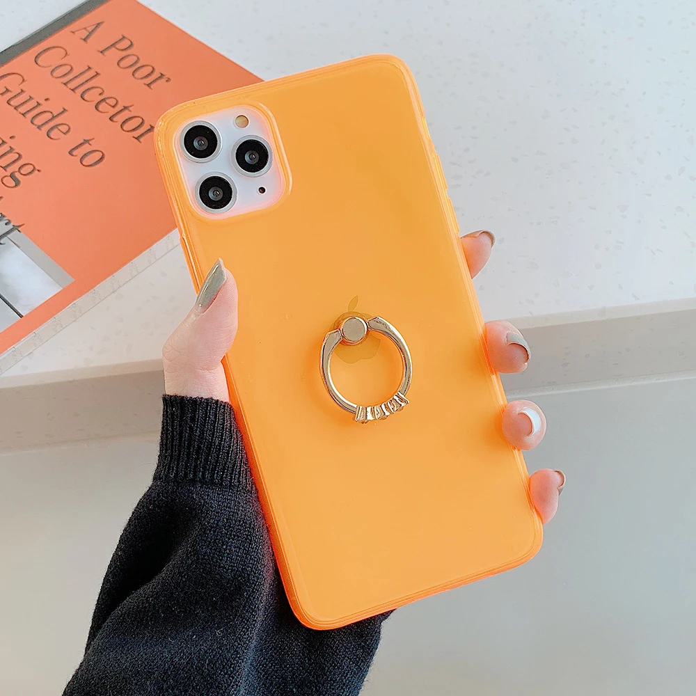 Fluorescent Solid Color Transparent Phone Case For iPhone 11 Pro Max XR X XS Max 7 8 Plus Neon Case Soft IMD Back Cover Fluorescent Solid Color Transparent Phone Case For iPhone 11 Pro Max XR X XS Max 7 8 Plus Neon Case Soft IMD Back Cover