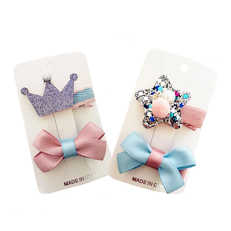 New baby Hair Pins Cute Bowknot Hair Clips Sweet Princess Crown Baby Girl Hair Pin Various Styles Child Baby Hair Accessories
New baby Hair Pins Cute Bowknot Hair Clips Sweet Princess Crown Baby Girl Hair Pin Various Styles Child Baby Hair Accessories