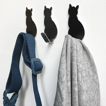 2Pcs/6Pcs Home Decor No-Trace Kitchen Bathroom Self Adhesive Wall Style Multi-function 304 Stainless Steel Hook Hanger Cat Shape
2Pcs/6Pcs Home Decor No-Trace Kitchen Bathroom Self Adhesive Wall Style Multi-function 304 Stainless Steel Hook Hanger Cat Shape