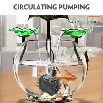 Submersible Water Fountain Aquarium Water Pump with 12leds Light 15W 220GPH 2 Nozzles Oxygen Pool Fish Tank Pond Fountain Pump
Submersible Water Fountain Aquarium Water Pump with 12leds Light 15W 220GPH 2 Nozzles Oxygen Pool Fish Tank Pond Fountain Pump