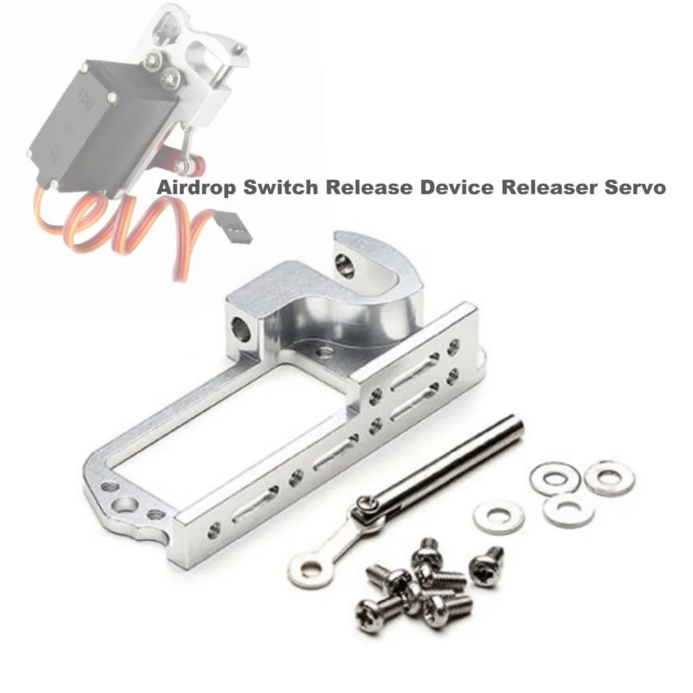 MG995 Servo Parabolic Switch Device Aerial Vehicle Throw Device Releaser Servo Dispenser Metal Decoupling Device for RC Drone
MG995 Servo Parabolic Switch Device Aerial Vehicle Throw Device Releaser Servo Dispenser Metal Decoupling Device for RC Drone