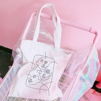 Shoulder bag, high capacity informal oilcloth cartoon cartoon with abstract design and zipper of Harajuku Academy of art 
Shoulder bag, high capacity informal oilcloth cartoon cartoon with abstract design and zipper of Harajuku Academy of art