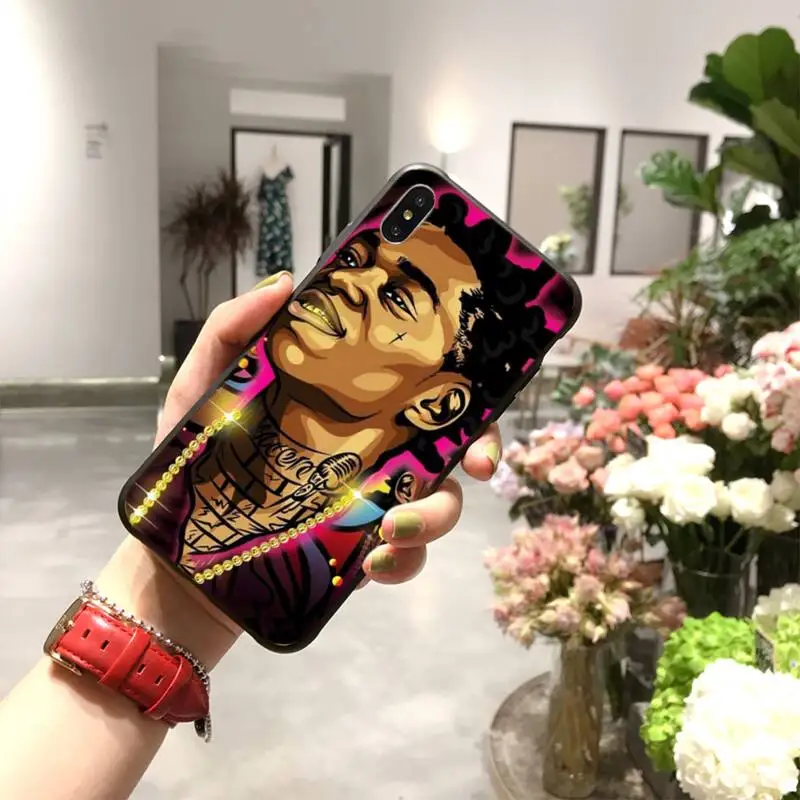 PENGHUWAN Kodak Black Rapper Customer High Quality Phone Case for iPhone 11 pro XS MAX 8 7 6 6S Plus X 5S SE XR case
