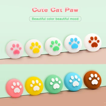 For Nintendo Switch Lite Joystick Cases Cat Paw Thumb Grip Button Cover Animal Crossing Nintend Switch Replacement Shell Pink
For Nintendo Switch Lite Joystick Cases Cat Paw Thumb Grip Button Cover Animal Crossing Nintend Switch Replacement Shell Pink