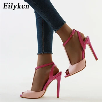 Eilyken Women Shoes Sexy Peep Toe Thin High heels 2020 New Summer Ankle Buckle Strap Party Wedding Pink Sandals Ladies Pumps
Eilyken Women Shoes Sexy Peep Toe Thin High heels 2020 New Summer Ankle Buckle Strap Party Wedding Pink Sandals Ladies Pumps