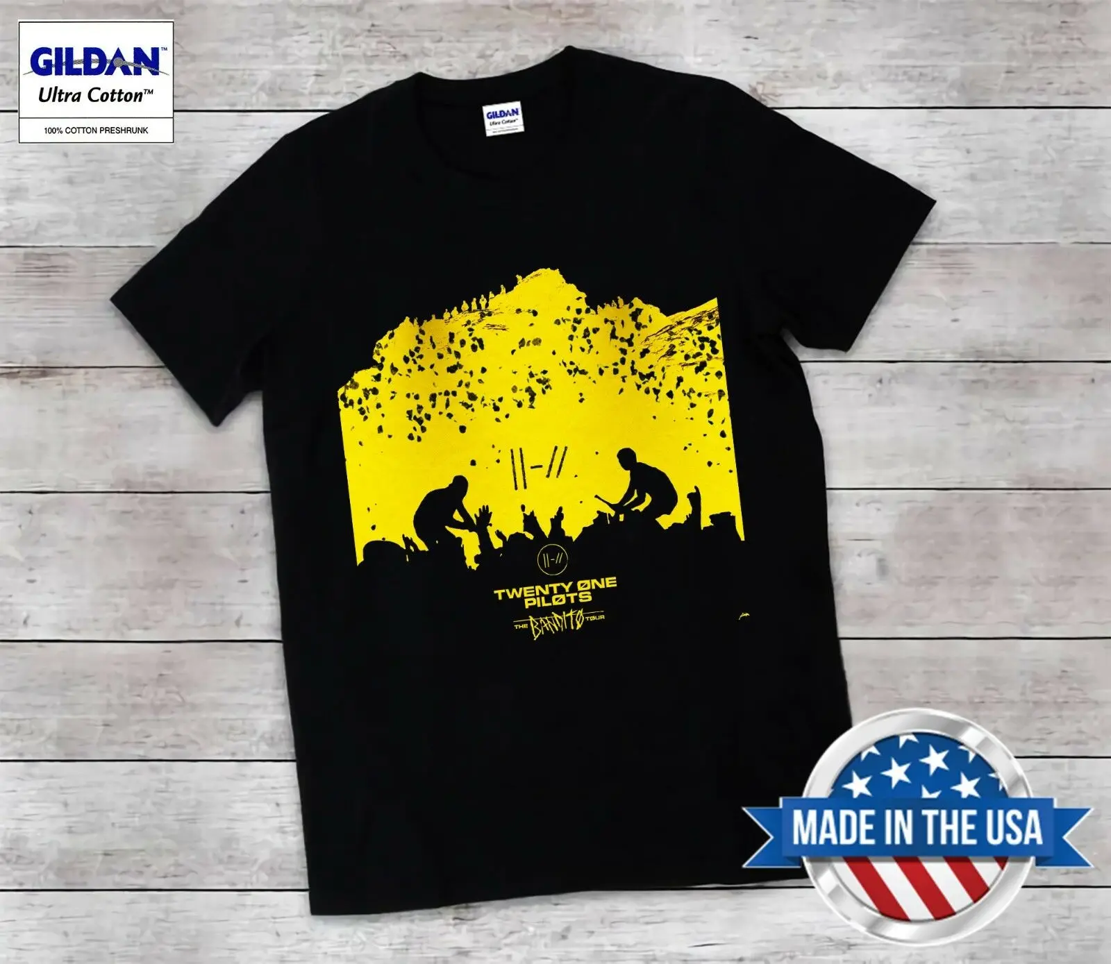 

New Twenty One Pilots 21 Pilots The Bandito Tour RARE EDITION T Shirt Unisex