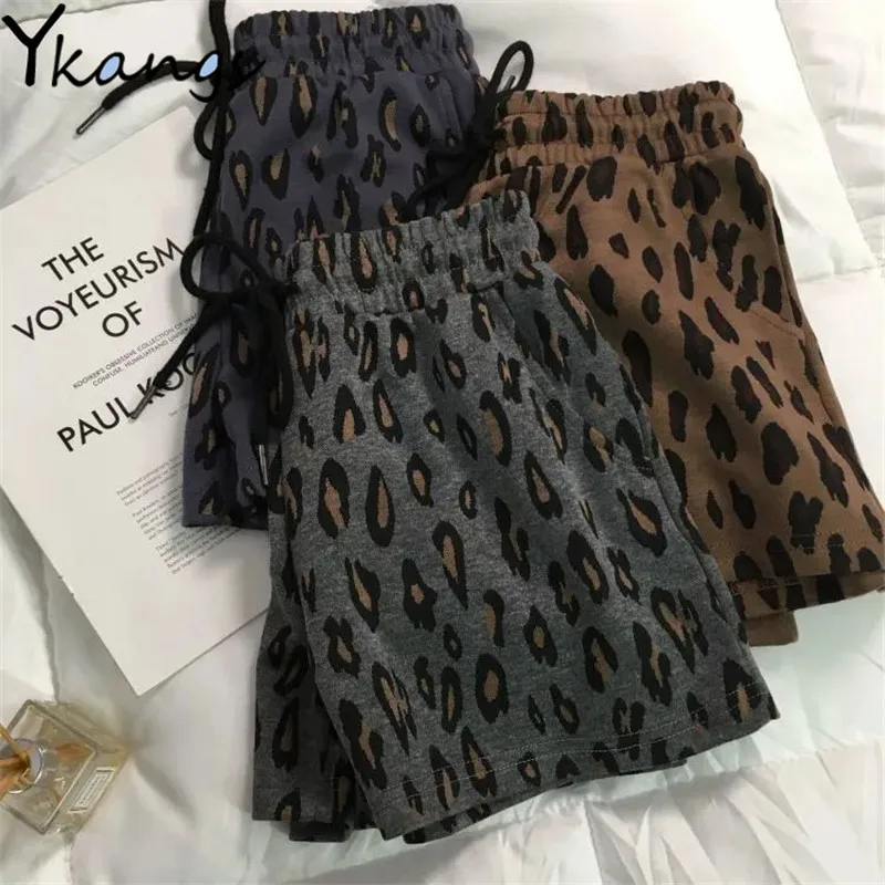 Leopard Yoga Sport Shorts for Women Gym Elastic High Waist Casual Gothic Joggers Women Korean Style Summer Running Shorts Female
Leopard Yoga Sport Shorts for Women Gym Elastic High Waist Casual Gothic Joggers Women Korean Style Summer Running Shorts Female