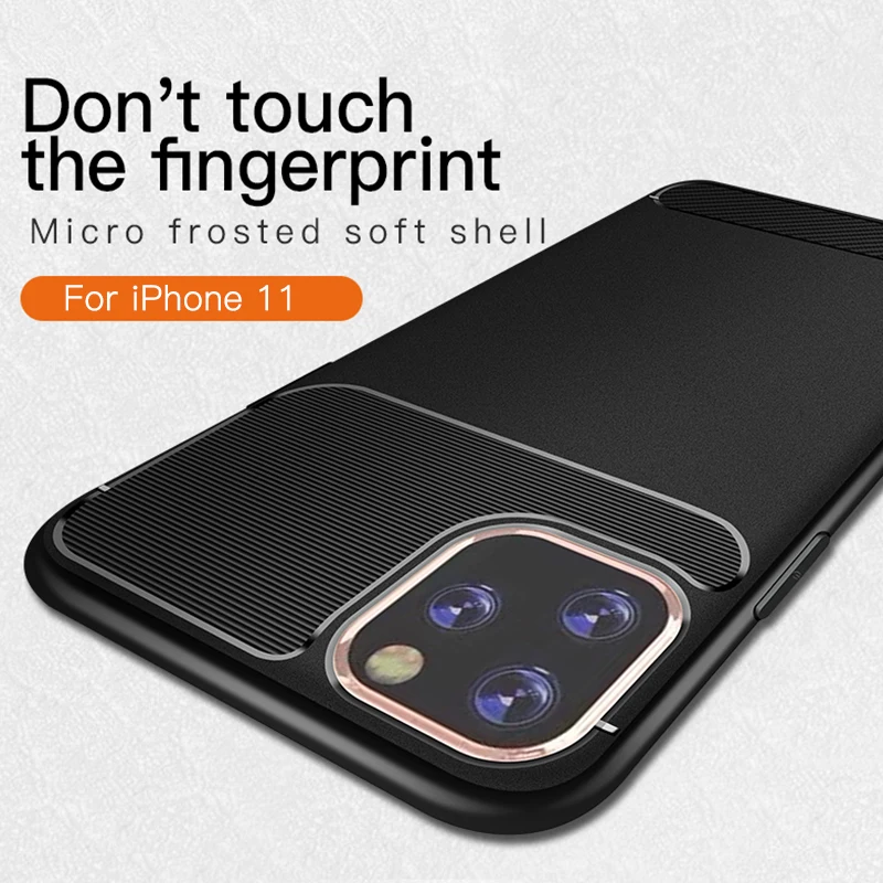 Carbon Fiber TPU Case For iphone 11 Pro Max 7 8 Plus 6 6S Plus Phone Back Armor Cover Coque Shell For iphone 11 2019 XS Max XR
Carbon Fiber TPU Case For iphone 11 Pro Max 7 8 Plus 6 6S Plus Phone Back Armor Cover Coque Shell For iphone 11 2019 XS Max XR