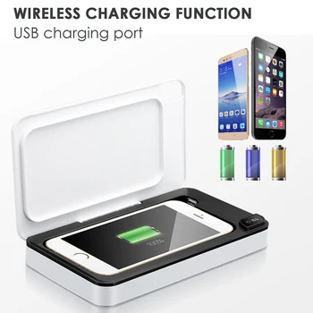 UV Sterilizer Box USB Sterilizer Storage Box Portable Disinfection Box Mobile Phone Disinfection Box with Aromatherapy Function
UV Sterilizer Box USB Sterilizer Storage Box Portable Disinfection Box Mobile Phone Disinfection Box with Aromatherapy Function
