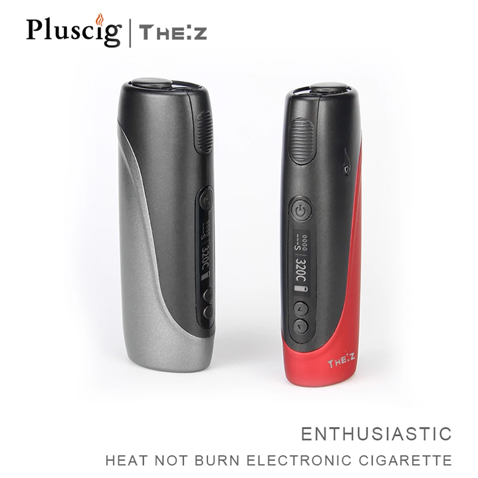 OriginSMY Pluscig P3 THEZ heating stick 2150mAh heat no burn vaporizer thez dry tobacco cigarette kit For iQOS stick cartridges (2)