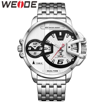 WEIDE Men Watch Relogio Masculino Quartz Movement Analog Auto Date Clock Resistant Digital Relogio Military Watch Men's Watches
WEIDE Men Watch Relogio Masculino Quartz Movement Analog Auto Date Clock Resistant Digital Relogio Military Watch Men's Watches