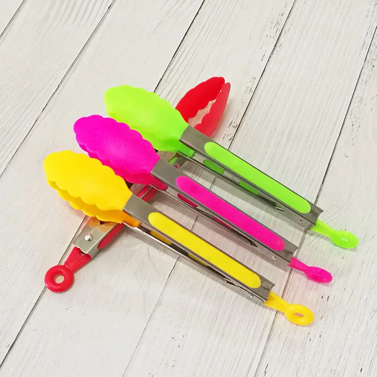 1 PC Food Clip Silicone Cooking Tools BBQ Tongs Stainless Steel Handle Food Grade Kitchen Gadgets
1 PC Food Clip Silicone Cooking Tools BBQ Tongs Stainless Steel Handle Food Grade Kitchen Gadgets
