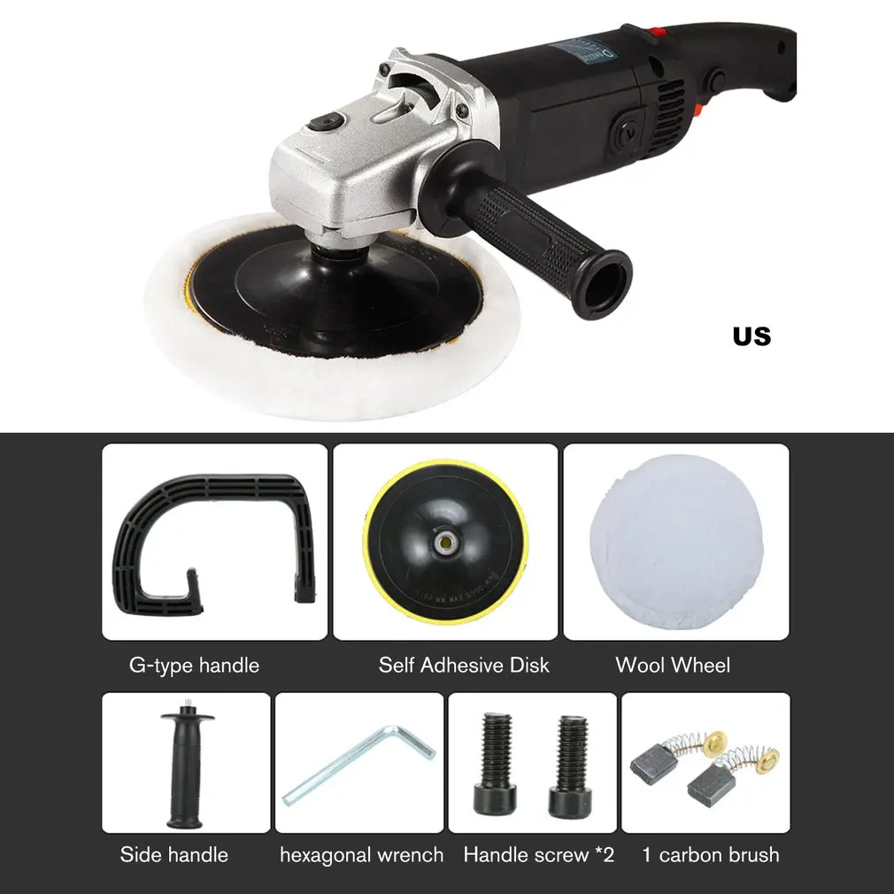 Electric Car Grinder Polisher 3000RPM 6 Adjustable Speed Auto Polishing Machine Sanding Waxing Power Tools
Electric Car Grinder Polisher 3000RPM 6 Adjustable Speed Auto Polishing Machine Sanding Waxing Power Tools
