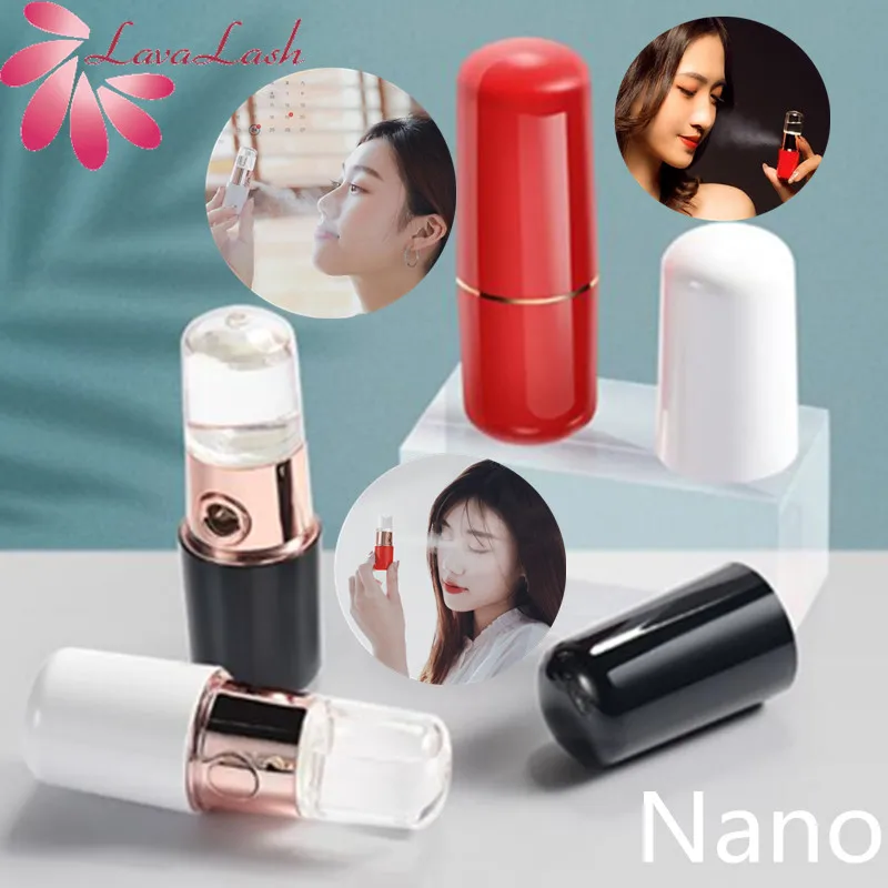 Lipstick Portable Nano Mister Sprayer Moisturizing Beauty Instrument USB Charge Handy Atomization Mister Device Face Care Beauty
Lipstick Portable Nano Mister Sprayer Moisturizing Beauty Instrument USB Charge Handy Atomization Mister Device Face Care Beauty