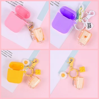 For AirPods Case AirPods 2 case cute funny beer cup key ring silicone headphones cases For apple air pods 2 Cover 
For AirPods Case AirPods 2 case cute funny beer cup key ring silicone headphones cases For apple air pods 2 Cover