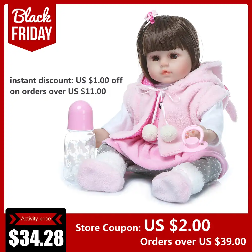 lifelike silicone vinyl baby dolls boys girls christmas gifts