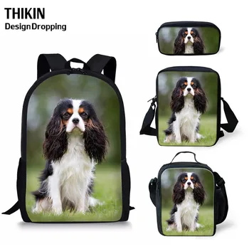 THIKIN 3D Spanish Beagle Dog Pattern School Bags For Kids New 4pcs Schoolbag Set Cute Kindergarten Girls Boys Book Bag Mochilas
THIKIN 3D Spanish Beagle Dog Pattern School Bags For Kids New 4pcs Schoolbag Set Cute Kindergarten Girls Boys Book Bag Mochilas