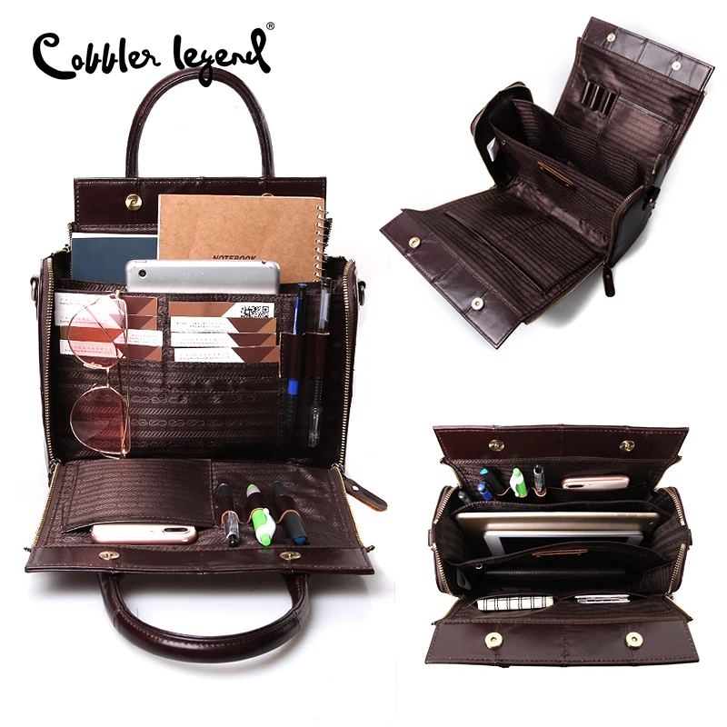 Cobbler Legend сумки с верхней ручкой из натуральной кожи летняя модная через плечо для