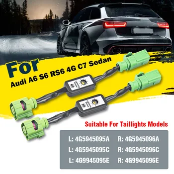 NEW 2PCS Dynamic Turn Signal Indicator LED Taillight Module Cable Wire Harness For Audi A6 S6 RS6 4G C7 Sedan
NEW 2PCS Dynamic Turn Signal Indicator LED Taillight Module Cable Wire Harness For Audi A6 S6 RS6 4G C7 Sedan