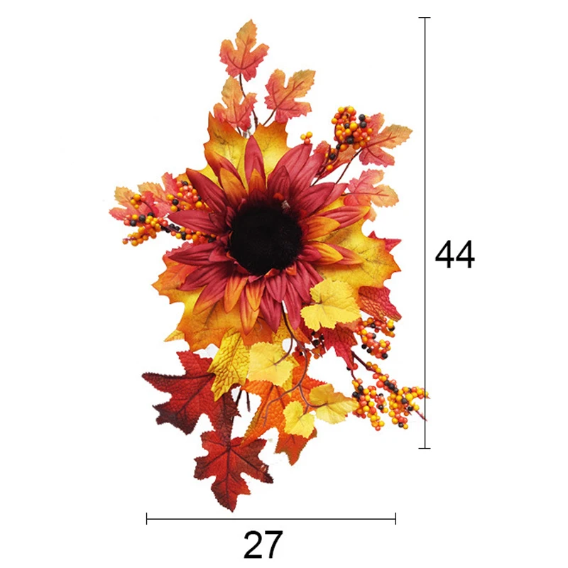 Lifelike 1x 27*44cm Silk Artificial Fake Pumpkin Leaves Home Decor For Halloween Harvest Festival Party Decoration High Quality
Lifelike 1x 27*44cm Silk Artificial Fake Pumpkin Leaves Home Decor For Halloween Harvest Festival Party Decoration High Quality