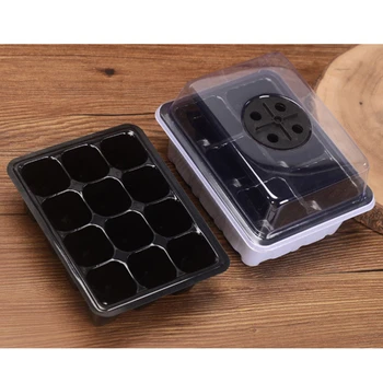 Plastic Succulents 6/12 Components Seedling Trays Seed Starter Box Plant Flower Grow Starting Pot with Lid
Plastic Succulents 6/12 Components Seedling Trays Seed Starter Box Plant Flower Grow Starting Pot with Lid