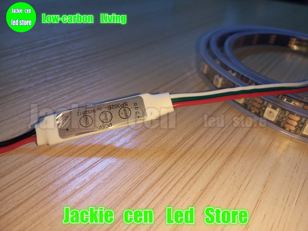 1m ws2812b led strip lights+sp002e controller,sample combination, 30/60led,black pcb,Individually Addressable ws2811 5V
1m ws2812b led strip lights+sp002e controller,sample combination, 30/60led,black pcb,Individually Addressable ws2811 5V