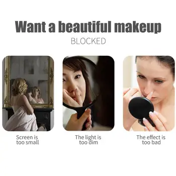 Magnifying Mirrors Table Mirror Mirror Lamp 90 ° Rotation Gift Beauty Cosmetic Portable LED Lighted Round Interior Design
Magnifying Mirrors Table Mirror Mirror Lamp 90 ° Rotation Gift Beauty Cosmetic Portable LED Lighted Round Interior Design