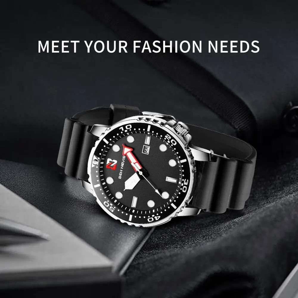 Ben Nevis New Fashion Top Brand Luxury Men Sport Watch Military Waterproof Black Watch Quartz Clock Relogio Masculino Gift A5 
Ben Nevis New Fashion Top Brand Luxury Men Sport Watch Military Waterproof Black Watch Quartz Clock Relogio Masculino Gift A5