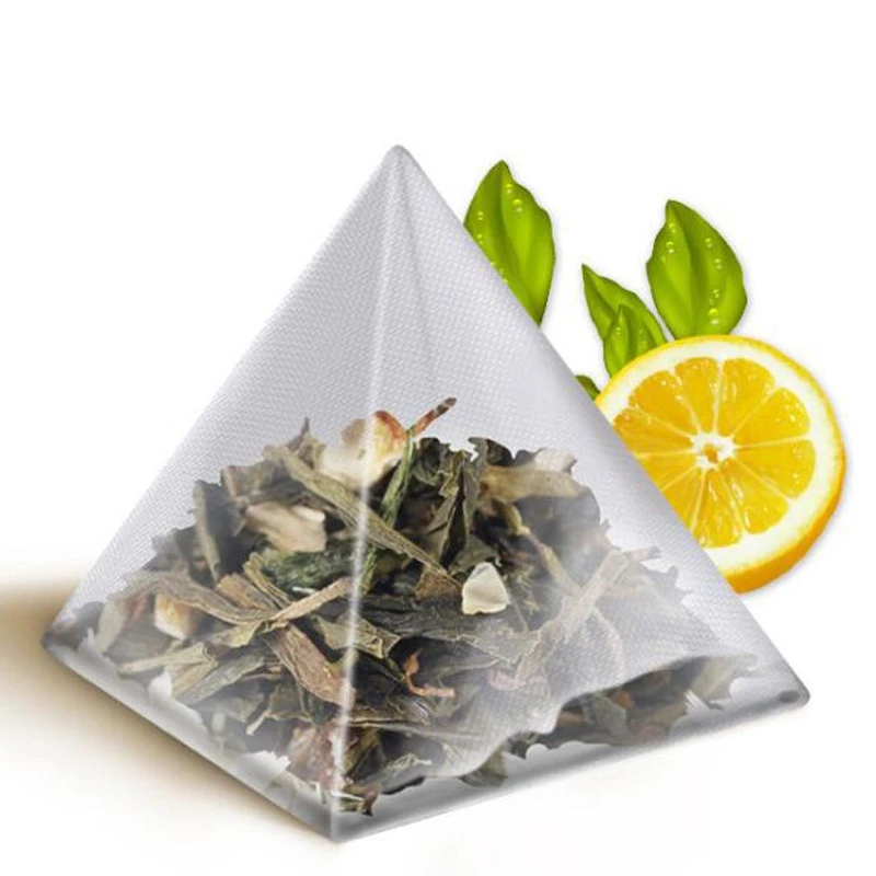 Hot New 1000Pcs5.5 X 7Cm Pyramid Tea Bag Filter Nylon Tea Bag Single String Label Transparent Empty Tea Bag
Hot New 1000Pcs5.5 X 7Cm Pyramid Tea Bag Filter Nylon Tea Bag Single String Label Transparent Empty Tea Bag
