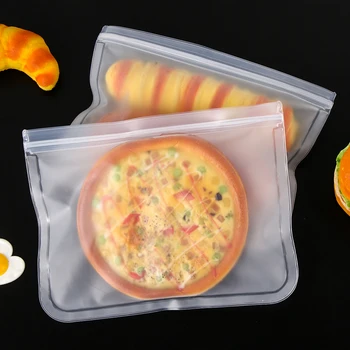 3Pcs Food Storage Bag Reusable Freezer Bag Vacuum Sealed Pocket Pouch PEVA Silicone Bag Leakproof Top Kitchen Organizer DROPSHIP 
3Pcs Food Storage Bag Reusable Freezer Bag Vacuum Sealed Pocket Pouch PEVA Silicone Bag Leakproof Top Kitchen Organizer DROPSHIP