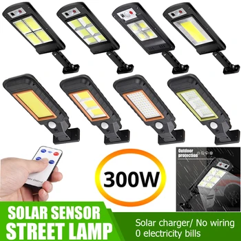 Powerful Remote Control Upgraded COB Solar Light PIR Motion Sensor IP65 Outdoor Solar Wall Street Light Waterproof Lamp
Powerful Remote Control Upgraded COB Solar Light PIR Motion Sensor IP65 Outdoor Solar Wall Street Light Waterproof Lamp