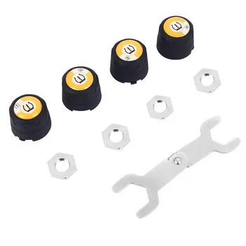 Wireless Tpms Bluetooth Tire Pressure Mobile Phone APP Detection TPMS Stable Car with 4 Sensors Tire Pressure Detector
Wireless Tpms Bluetooth Tire Pressure Mobile Phone APP Detection TPMS Stable Car with 4 Sensors Tire Pressure Detector