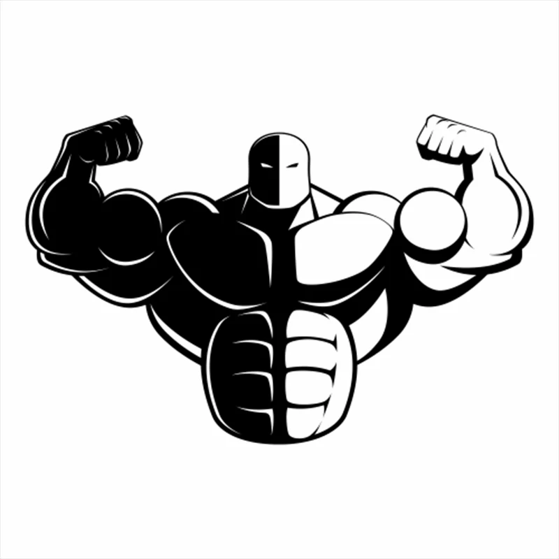 Bodybuilding Muscle Sports Car Sticker Be Strong Fitness Decor Removable Waterproof Black/White CL472
Bodybuilding Muscle Sports Car Sticker Be Strong Fitness Decor Removable Waterproof Black/White CL472