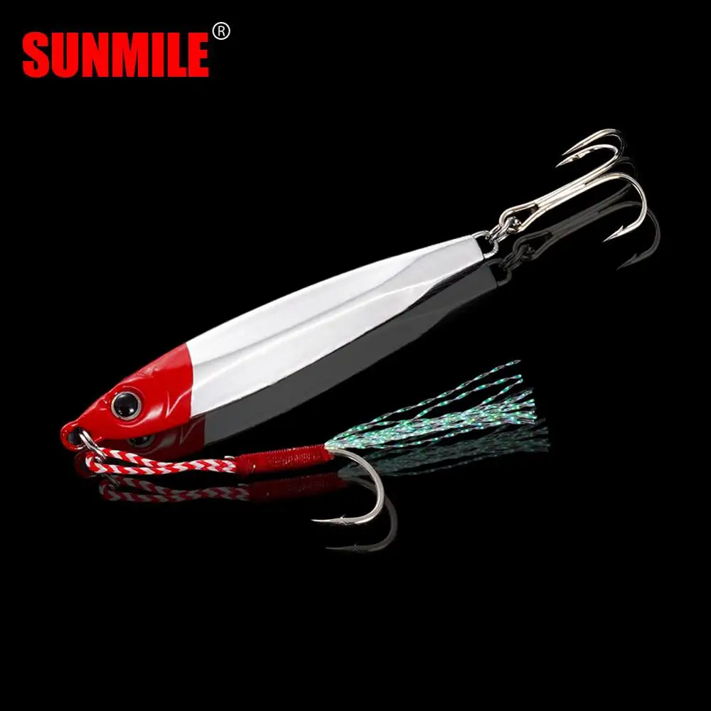 SUNMILE Saltwater Casting Jigging Fishing Lure 14g/20g Metal Cast Jig Spoon Lures For Sea Bass Tackle Pesca Leurre Peche
SUNMILE Saltwater Casting Jigging Fishing Lure 14g/20g Metal Cast Jig Spoon Lures For Sea Bass Tackle Pesca Leurre Peche