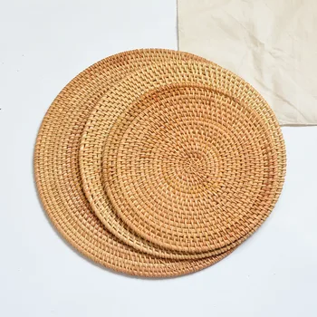 22/26/30/35CM Natural Handmade Rattan Table Coaster Round Christmas Table Mat Insulation Mat Table Decor
22/26/30/35CM Natural Handmade Rattan Table Coaster Round Christmas Table Mat Insulation Mat Table Decor