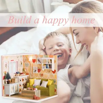 Handmade Doll House Furniture Kit Wooden Toy Creative Model Cottage Warm Series Cottage Puzzle Building Block Toy
Handmade Doll House Furniture Kit Wooden Toy Creative Model Cottage Warm Series Cottage Puzzle Building Block Toy