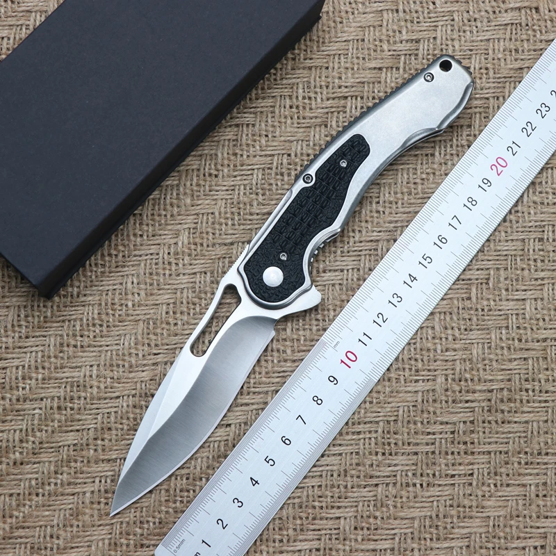 CR 5480 Folding Folding Knife Ball Bearing 8Cr13MoV Blade Steel Handle Outdoor Camping Multipurpose Hunting EDC Tools
CR 5480 Folding Folding Knife Ball Bearing 8Cr13MoV Blade Steel Handle Outdoor Camping Multipurpose Hunting EDC Tools